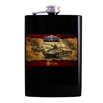 World of Tanks Hip Flask