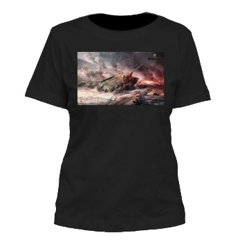 World of Tanks Women's Cut T-Shirt