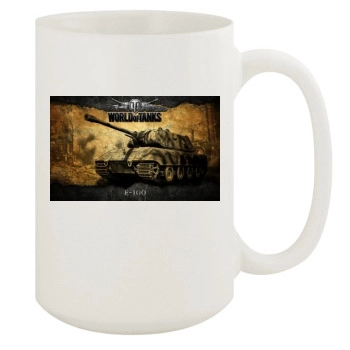 World of Tanks 15oz White Mug