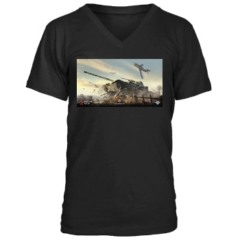 World of Tanks Men's V-Neck T-Shirt