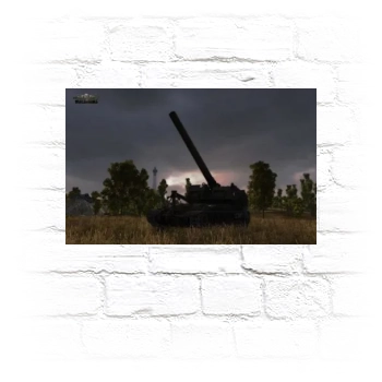 World of Tanks Metal Wall Art