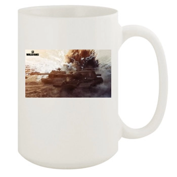 World of Tanks 15oz White Mug