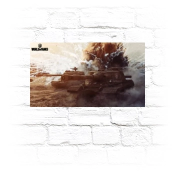 World of Tanks Metal Wall Art