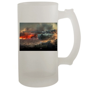 World of Tanks 16oz Frosted Beer Stein