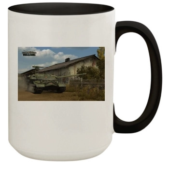 World of Tanks 15oz Colored Inner & Handle Mug