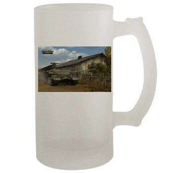 World of Tanks 16oz Frosted Beer Stein