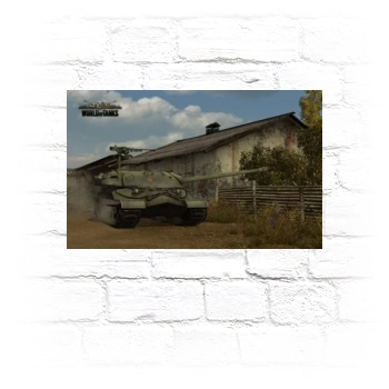 World of Tanks Metal Wall Art