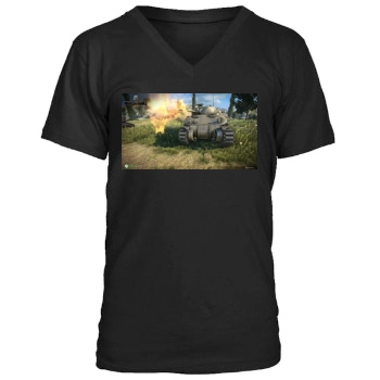 World of Tanks Men's V-Neck T-Shirt