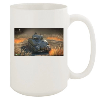 World of Tanks 15oz White Mug