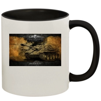 World of Tanks 11oz Colored Inner & Handle Mug