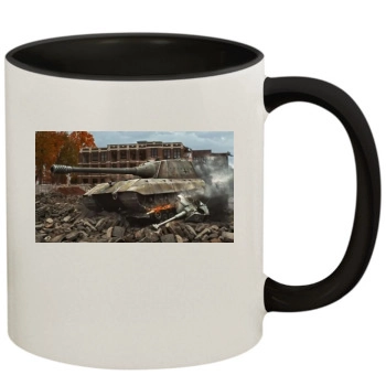 World of Tanks 11oz Colored Inner & Handle Mug