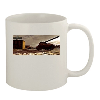 World of Tanks 11oz White Mug