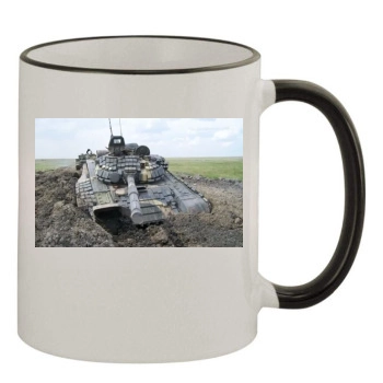 World of Tanks 11oz Colored Rim & Handle Mug