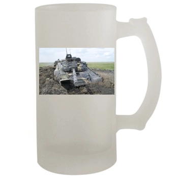 World of Tanks 16oz Frosted Beer Stein