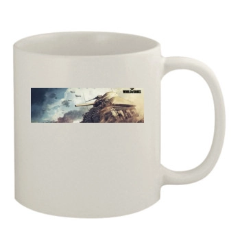 World of Tanks 11oz White Mug