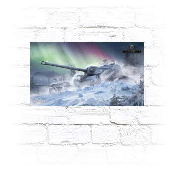 World of Tanks Metal Wall Art