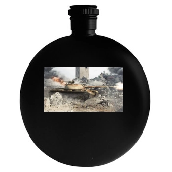 World of Tanks Round Flask