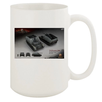 World of Tanks 15oz White Mug