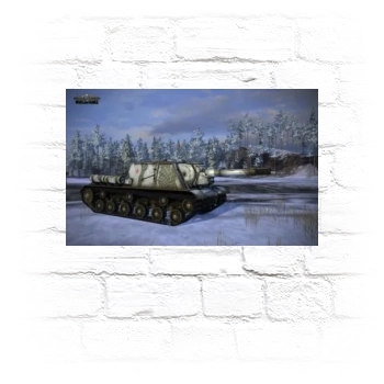 World of Tanks Metal Wall Art