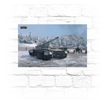 World of Tanks Metal Wall Art