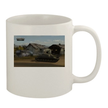 World of Tanks 11oz White Mug