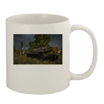 World of Tanks 11oz White Mug