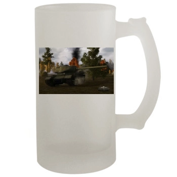 World of Tanks 16oz Frosted Beer Stein