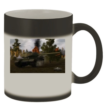 World of Tanks Color Changing Mug