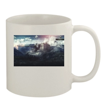 World of Tanks 11oz White Mug