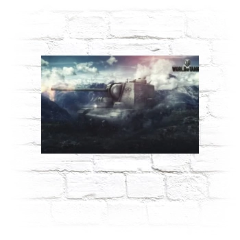 World of Tanks Metal Wall Art