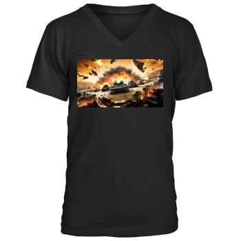 World of Tanks Men's V-Neck T-Shirt