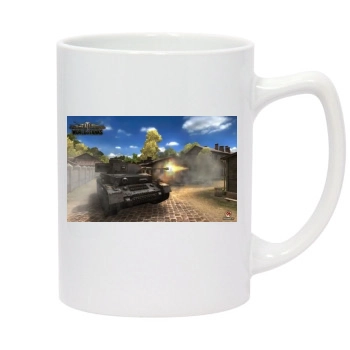 World of Tanks 14oz White Statesman Mug