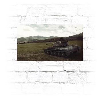 World of Tanks Metal Wall Art