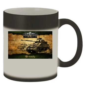 World of Tanks Color Changing Mug