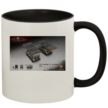 World of Tanks 11oz Colored Inner & Handle Mug