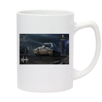 World of Tanks 14oz White Statesman Mug