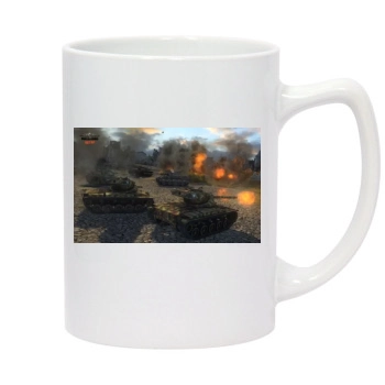 World of Tanks 14oz White Statesman Mug