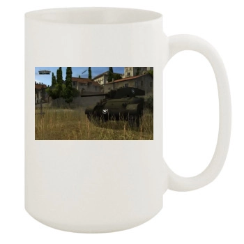 World of Tanks 15oz White Mug