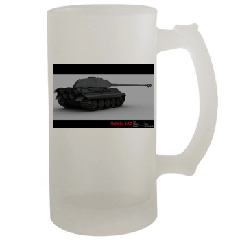 World of Tanks 16oz Frosted Beer Stein