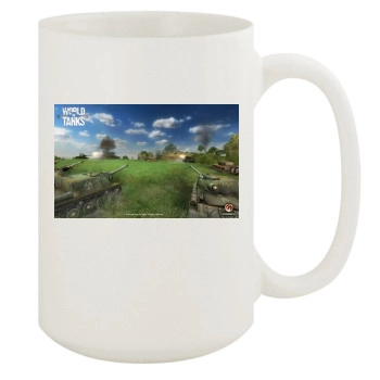 World of Tanks 15oz White Mug