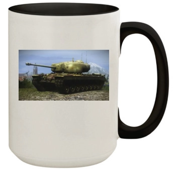 World of Tanks 15oz Colored Inner & Handle Mug