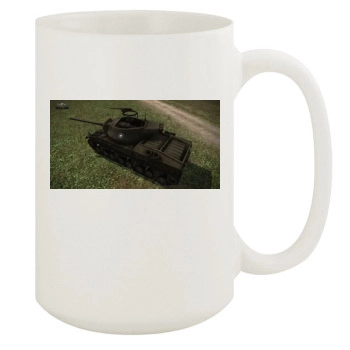 World of Tanks 15oz White Mug