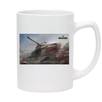 World of Tanks 14oz White Statesman Mug