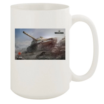 World of Tanks 15oz White Mug