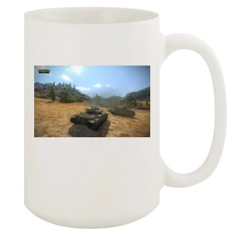 World of Tanks 15oz White Mug