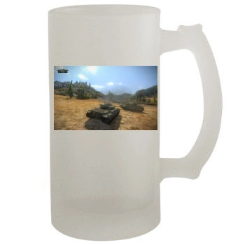 World of Tanks 16oz Frosted Beer Stein