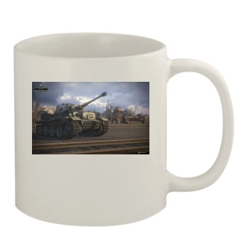 World of Tanks 11oz White Mug