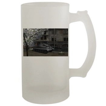 World of Tanks 16oz Frosted Beer Stein