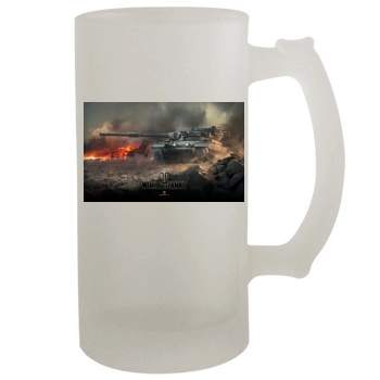 World of Tanks 16oz Frosted Beer Stein