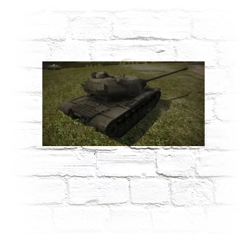 World of Tanks Metal Wall Art